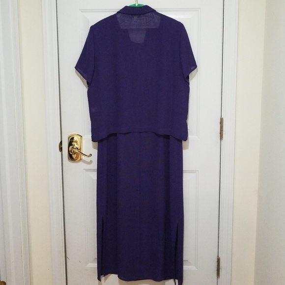 VINTAGE Donna Ricco 2 Piece Dress Suit - Picture 2 of 8